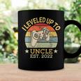 Leveled Up To Uncle Est 2022 Promoted New Uncle Video Gamer Coffee Mug Gifts ideas