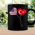 Loving Usa Turkey Flag Heart Turkish 13 Shirt Coffee Mug Gifts ideas