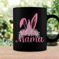 Mama Floral Leopard Bunny Easter Happy Easter Mothers Day Coffee Mug Gifts ideas