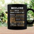 Mcclure Name Gift Mcclure Born To Rule Coffee Mug Gifts ideas