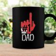 Mens 1 Dad Baseball Player Vintage Baseball Daddy Coffee Mug Gifts ideas