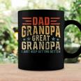 Mens Fathers Day From Grandkids Dad Grandpa Great Grandpa Coffee Mug Gifts ideas