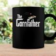 Mens Funny Cornhole The Cornfather Funny Fathers Gift Coffee Mug Gifts ideas