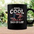 Mens Gift For Fathers Day Tee - Fishing Reel Cool Dad-In Law Coffee Mug Gifts ideas