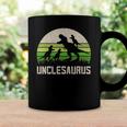 Mensrex Uncle Apparel Unclesaurus 3 Kids Dinosaur Coffee Mug Gifts ideas