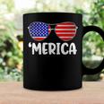 Merica Sunglasses 4Th Of July Boys Girls Men Women Usa Flag Coffee Mug Gifts ideas