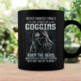 Never Underestimate The Power Of An Goggins Even The Devil V8 Coffee Mug Gifts ideas