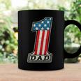 Number One Dad American Flag 4Th Of July Fathers Day Gift Coffee Mug Gifts ideas