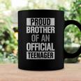 Official Teenager Brother 13Th Birthday Brother Party Gifts Coffee Mug Gifts ideas