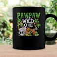 Pawpaw Of The Wild One Zoo Birthday Safari Jungle Animal Coffee Mug Gifts ideas