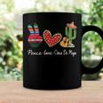 Peace Love Cinco De Mayo Funny Coffee Mug Gifts ideas