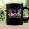 Peace Love Freedom Fireworks Gnomes 4Th Of July America Coffee Mug Gifts ideas