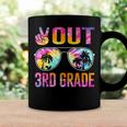 Peace Out 3Rd Grade Tie Dye Graduation Last Day Of School Coffee Mug Gifts ideas