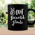 Peace Out Second Grade - Last Day Of School 2Nd Grad Coffee Mug Gifts ideas