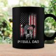 Pitbull American Flag 4Th Of July Pitbull Dad Mom Dog Lover Coffee Mug Gifts ideas