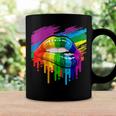 Rainbow Lips Lgbt Pride Month Rainbow Flag Coffee Mug Gifts ideas