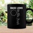 Raise Lions - Usa Patriotic Parenting Pro Guns Ar15 Gun Flag Coffee Mug Gifts ideas