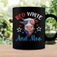 Red White And Moo 4Th Of July Cow Usa Flag Farmer Patriotic Coffee Mug Gifts ideas