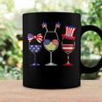 Red Wine And Blue 4Th Of July Red White Blue Wine Glasses Coffee Mug Gifts ideas