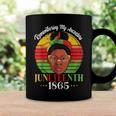 Remembering My Ancestors Juneteenth 1865 Independence Day Coffee Mug Gifts ideas