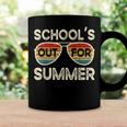 Retro Last Day Of School Schools Out For Summer Teacher Coffee Mug Gifts ideas