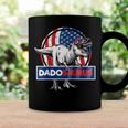 Retro Patriotic DinosaurRex Dad Fathers Day 4Th Of July Coffee Mug Gifts ideas