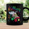 Rolling Into 12 Cool 12Th Birthday Roller Skating Girl Lover Coffee Mug Gifts ideas