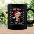 Santa Joe Biden Merry 4Th Of July Ugly Christmas Coffee Mug Gifts ideas
