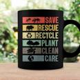 Save Rescue Recycled Plant Clean Care V2 Coffee Mug Gifts ideas