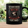Schneider Blood Run Through My Veins Name V5 Coffee Mug Gifts ideas