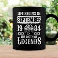 September 1984 Birthday Life Begins In September 1984 Coffee Mug Gifts ideas