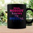Shhh Nobody Knows Im Bisexual Lgbt Pride Coffee Mug Gifts ideas