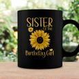 Sister Of The Birthday Girl Sunflower Family Matching Party Coffee Mug Gifts ideas