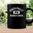 South Philly Philadelphia Pa Gym Style Distress White Print Coffee Mug Gifts ideas