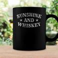 Sunshine And Whiskey Drinking Scotch Bourbon Lovers Alcohol Coffee Mug Gifts ideas