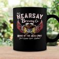 Thats Hearsay Brewing Co Home Of The Mega Pint Funny Skull Coffee Mug Gifts ideas