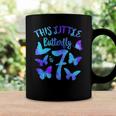This Little Butterfly Is 7 7Th Birthday Party Toddler Girl Coffee Mug Gifts ideas