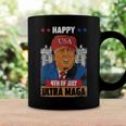 Ultra Maga Trump Happy 4Th Of July American Flag Coffee Mug Gifts ideas