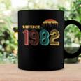 Vintage 1982 Sun Wilderness 40Th Birthday Coffee Mug Gifts ideas
