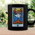 Wait Is This Pixel Art Tarot Yellow - Major Arcana The Lovers Design For Stickers And Coffee Mug Gifts ideas