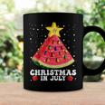 Watermelon Christmas Tree Christmas In July Summer Vacation V2 Coffee Mug Gifts ideas