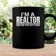 Womens Ask Me For My Card I Am A Realtor Real Estate Coffee Mug Gifts ideas