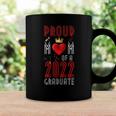 Womens Proud Mom Of A 2022 Graduate Graduation 2022 Mother Red Coffee Mug Gifts ideas