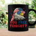 You Free Tonight Bald Eagle Mullet American Flag 4Th Of July Coffee Mug Gifts ideas