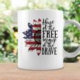 4Th Of July Sunflower Home Of The Free Because Of The Brave Coffee Mug Gifts ideas
