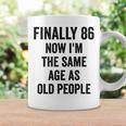 86Th Birthday Adult Humor Old People Birthday Decorations Coffee Mug Gifts ideas