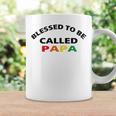 Blessed To Be Called Papa Sticker Coffee Mug Gifts ideas