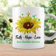 Brain Disabilities Awareness Faith Hope Love Coffee Mug Gifts ideas