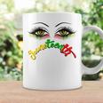 Bright Eyes Juneteenth African American Eye Black Flag V2 Coffee Mug Gifts ideas