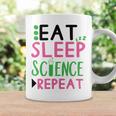 Eat Sleep Science Repeat Coffee Mug Gifts ideas